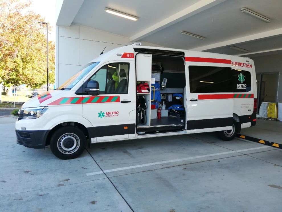 Metro Ambulance vehicle